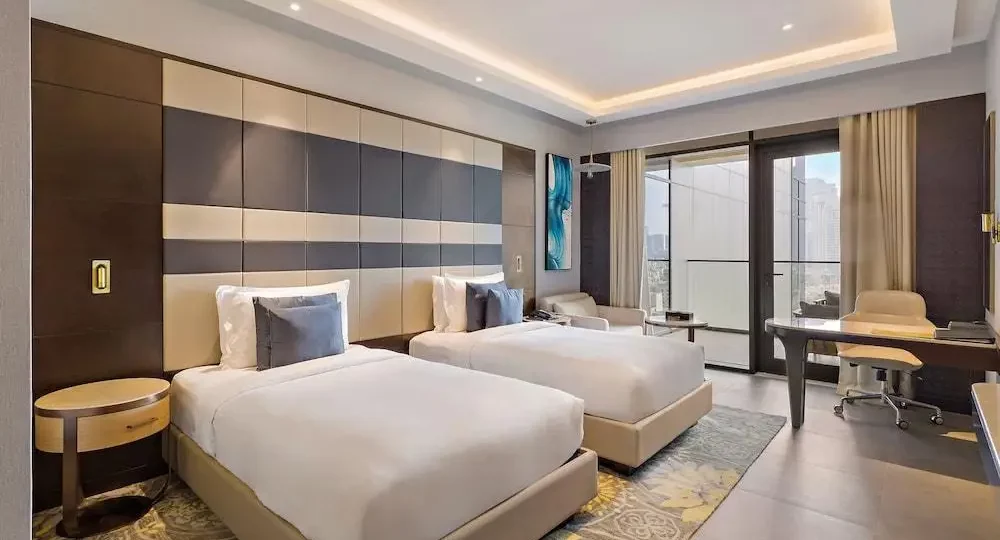 Premium Twin Rooms - 5 Star Hotel in Dubai Downtown near Burj Khalifa