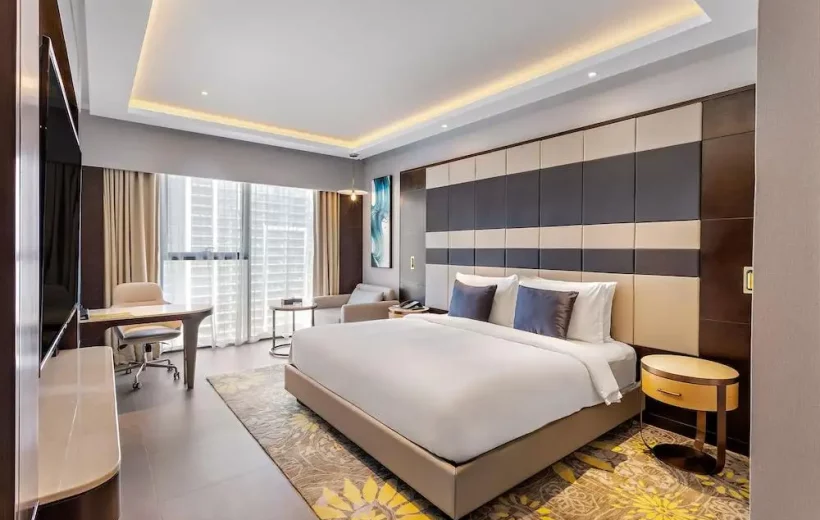 Luxury Room with Kitchenette Burj Khalifa View