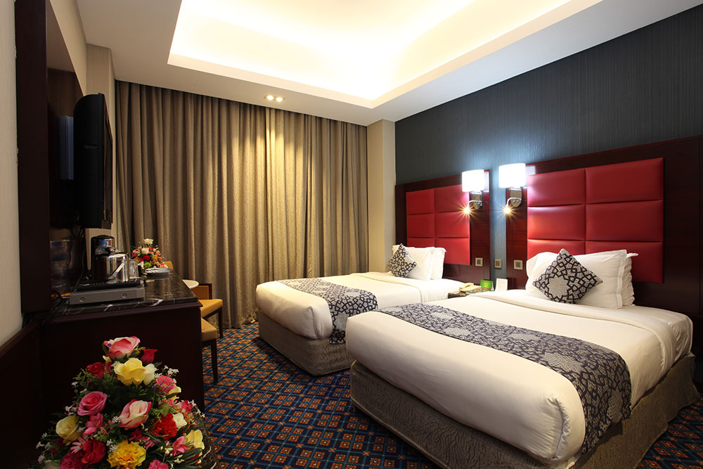 Double-Twin-Room-Hotel-in-muscat- Ramee Guestline Hotel