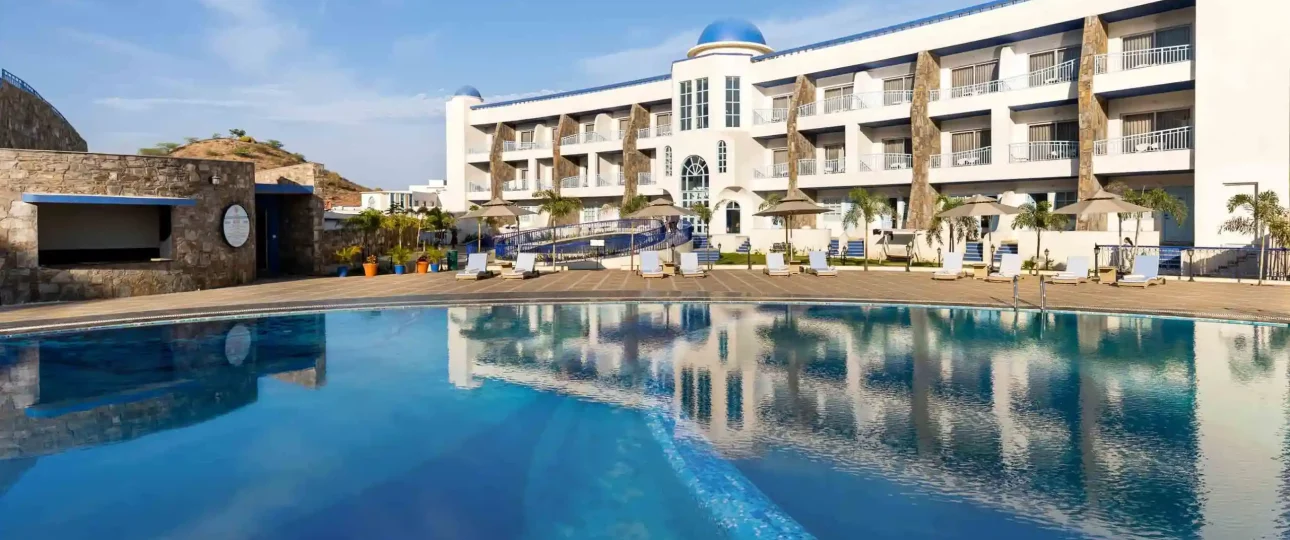 Resort with Swimming Pool-9 Ramee Royal Resorts in Udaipur