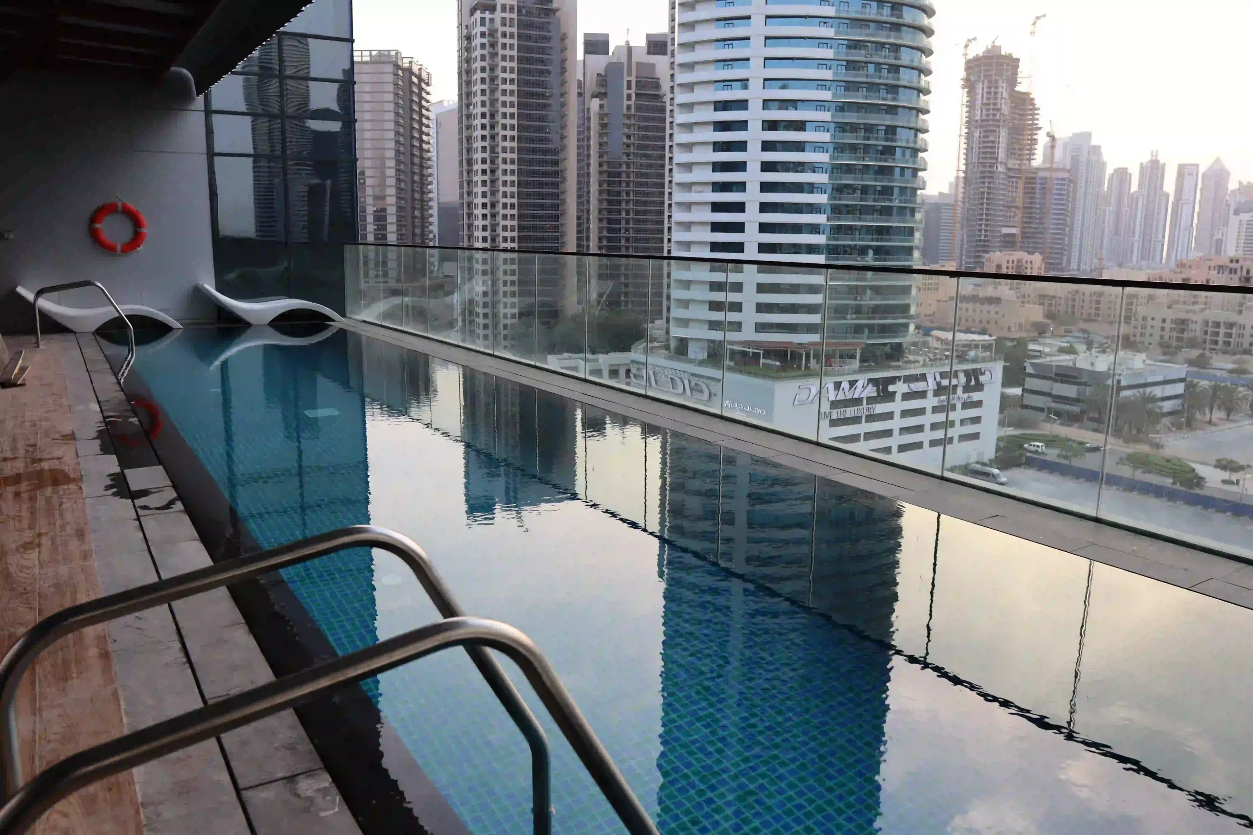 Swimming Pool-5 Star Hotel in Dubai Downtown-Ramee Dream-1