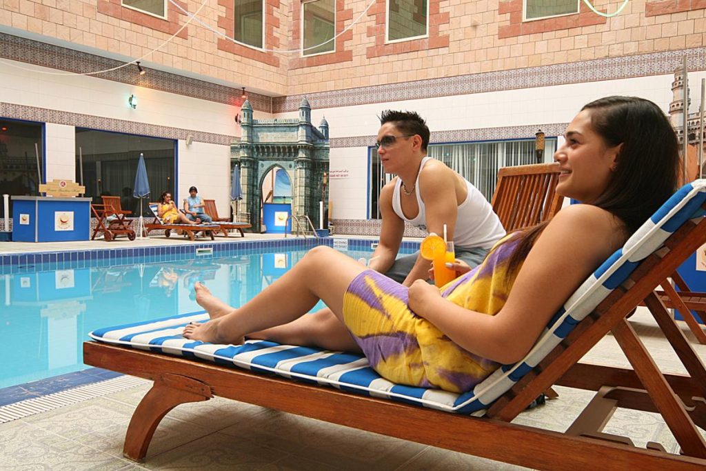 Swimming-pool-Ramee Guestline Hotel in Qurum-Muscat-Oman